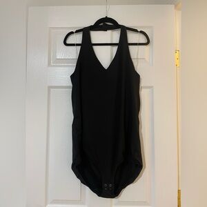 Lane Bryant Black Bodysuit